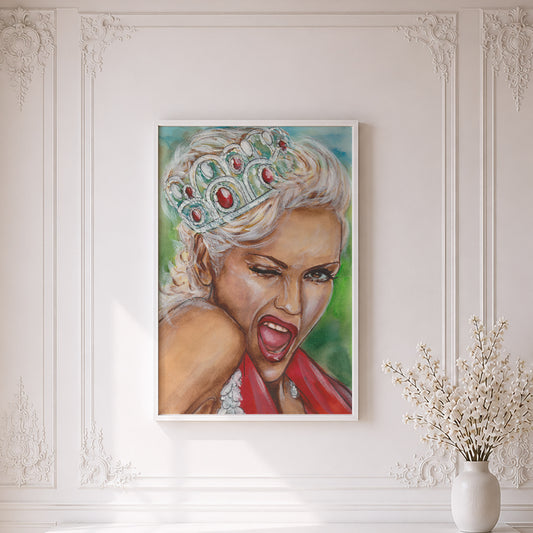 Gwen Stefani | Framed Fine Art Print
