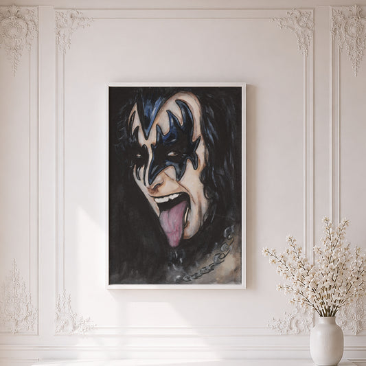 Gene Simmons | Framed Fine Art Print