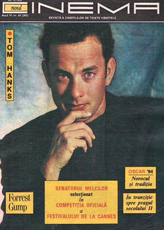 Tom Hanks, Romanian magazine, Cover, DIGITAL LISTING, Instant Download