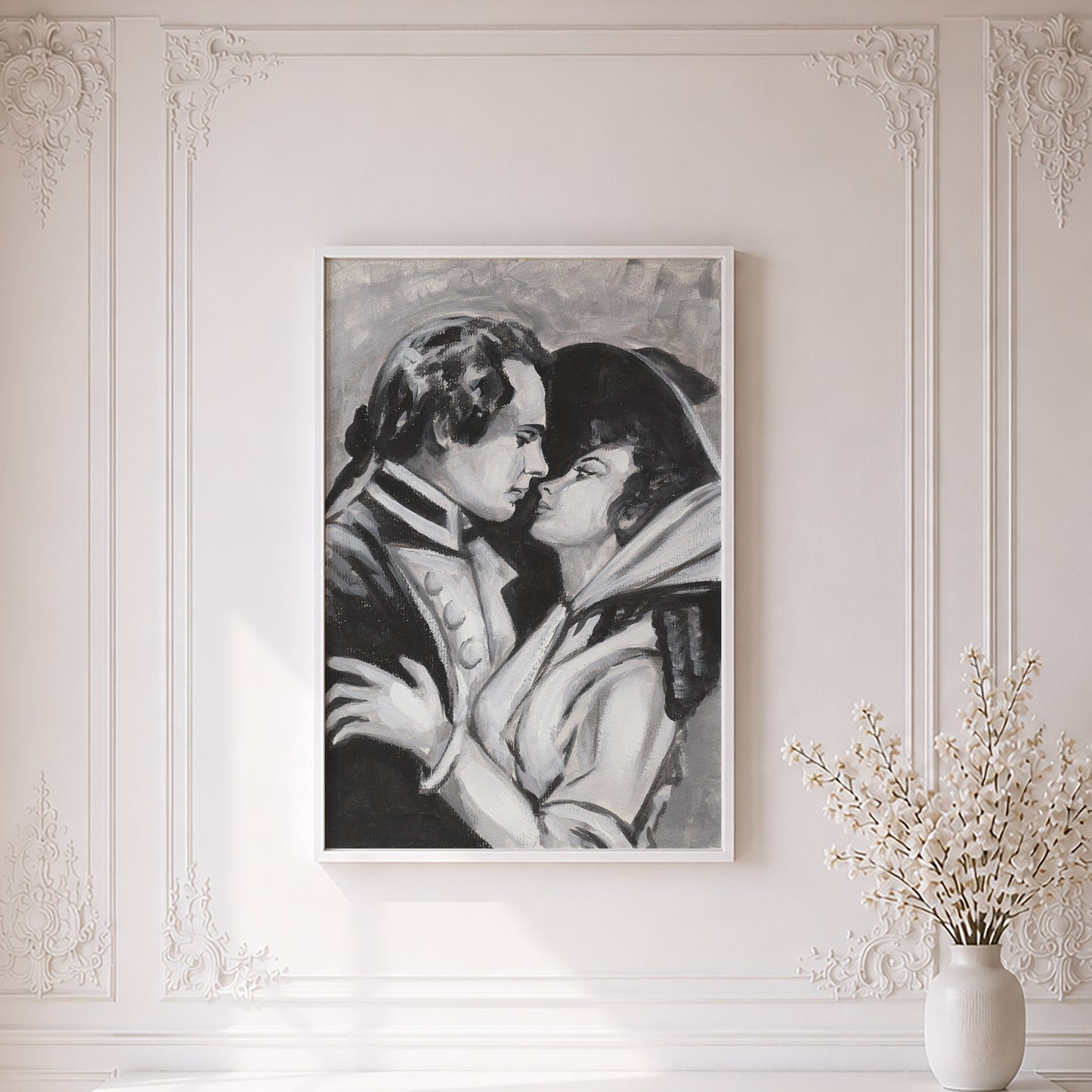 Vivien Leigh and Laurence Olivier in Lady Hamilton | Framed Fine Art Print