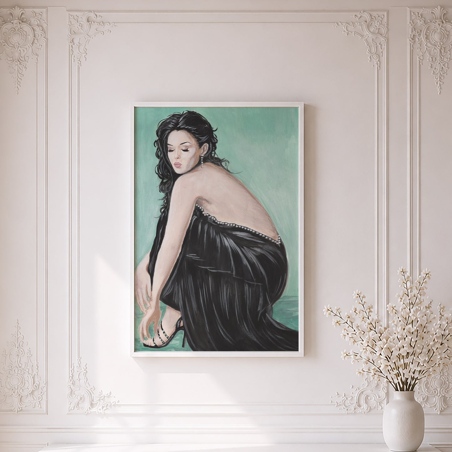Monica Bellucci | Framed Fine Art Print