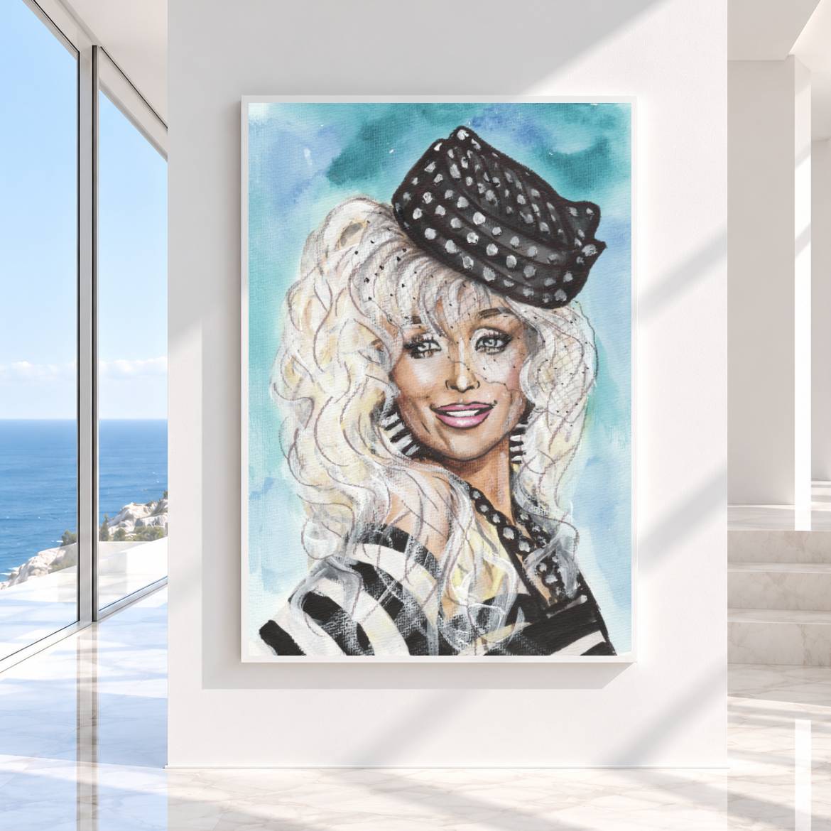 Dolly Parton | Framed Fine Art Print