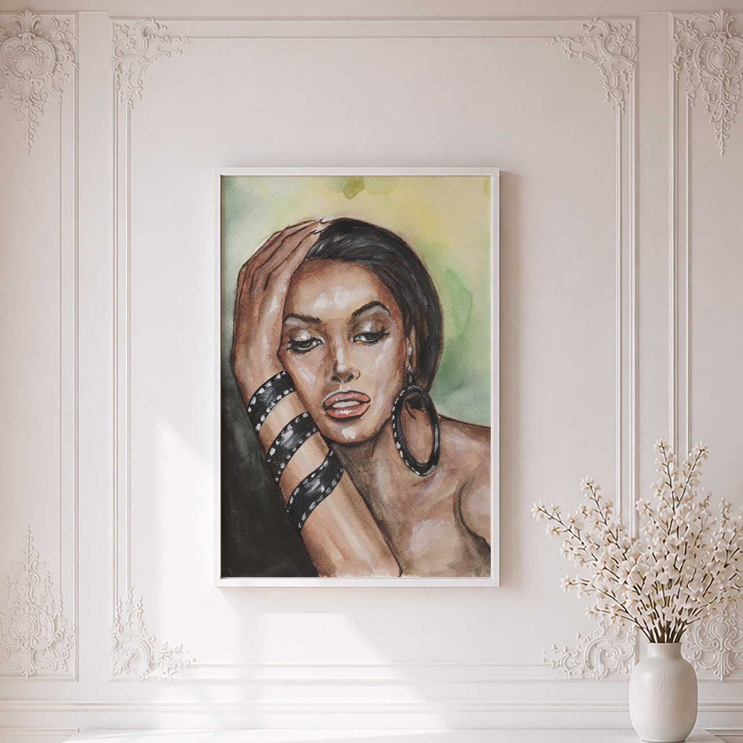 Christy Turlington | Framed Fine Art Print