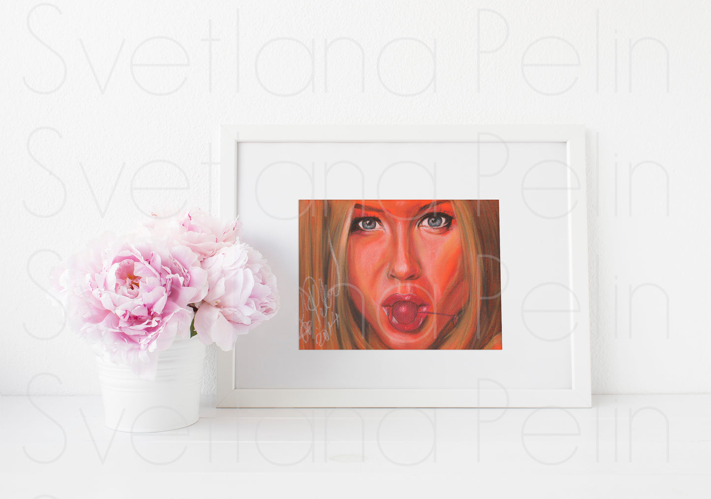 Jennifer Aniston, ART PRINT Signed by Artist