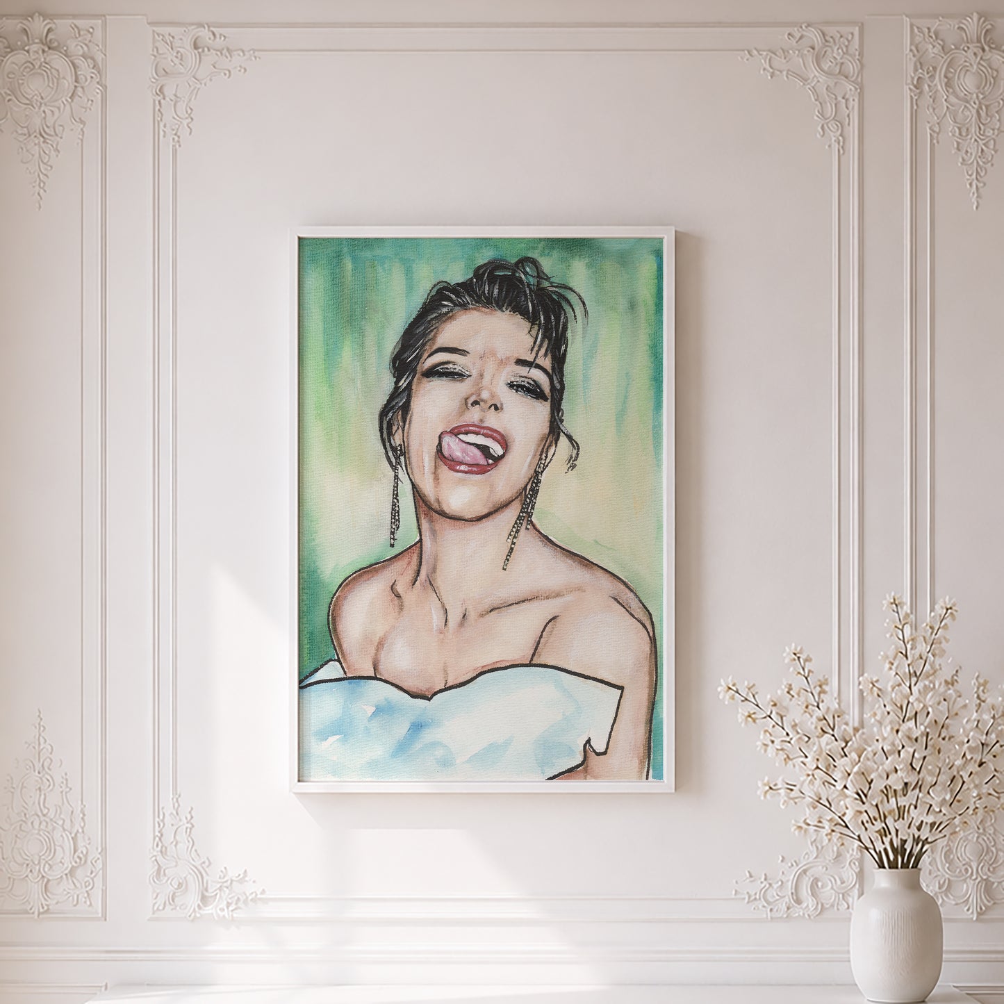 Milla Jovovich | Framed Fine Art Print