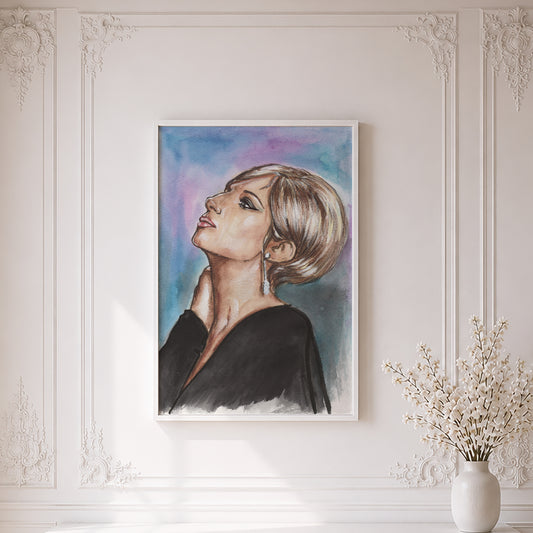 Barbra Streisand | Fine Art Print