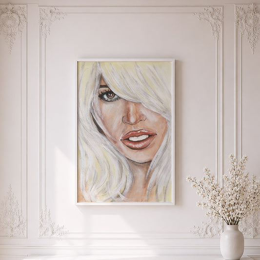 Brigitte Bardot | Framed Fine Art Print