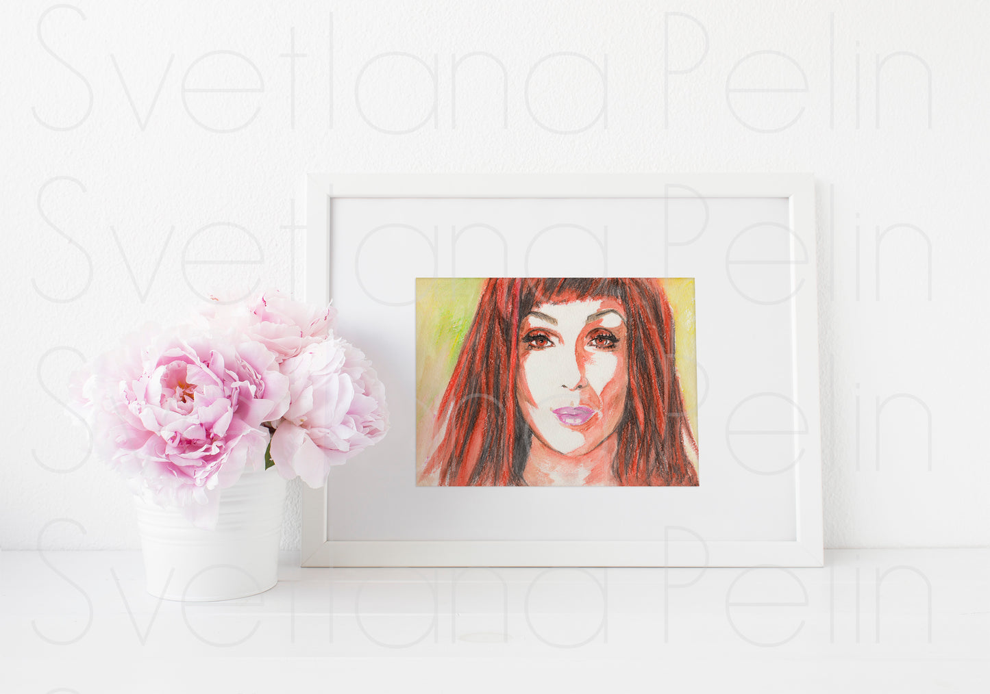 Cher, ART PRINT Signed by Artist