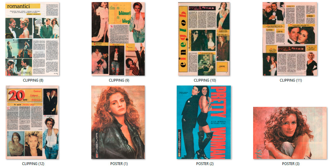 Julia Roberts, Romanian magazine, Cover, DIGITAL LISTING, Instant Downloady