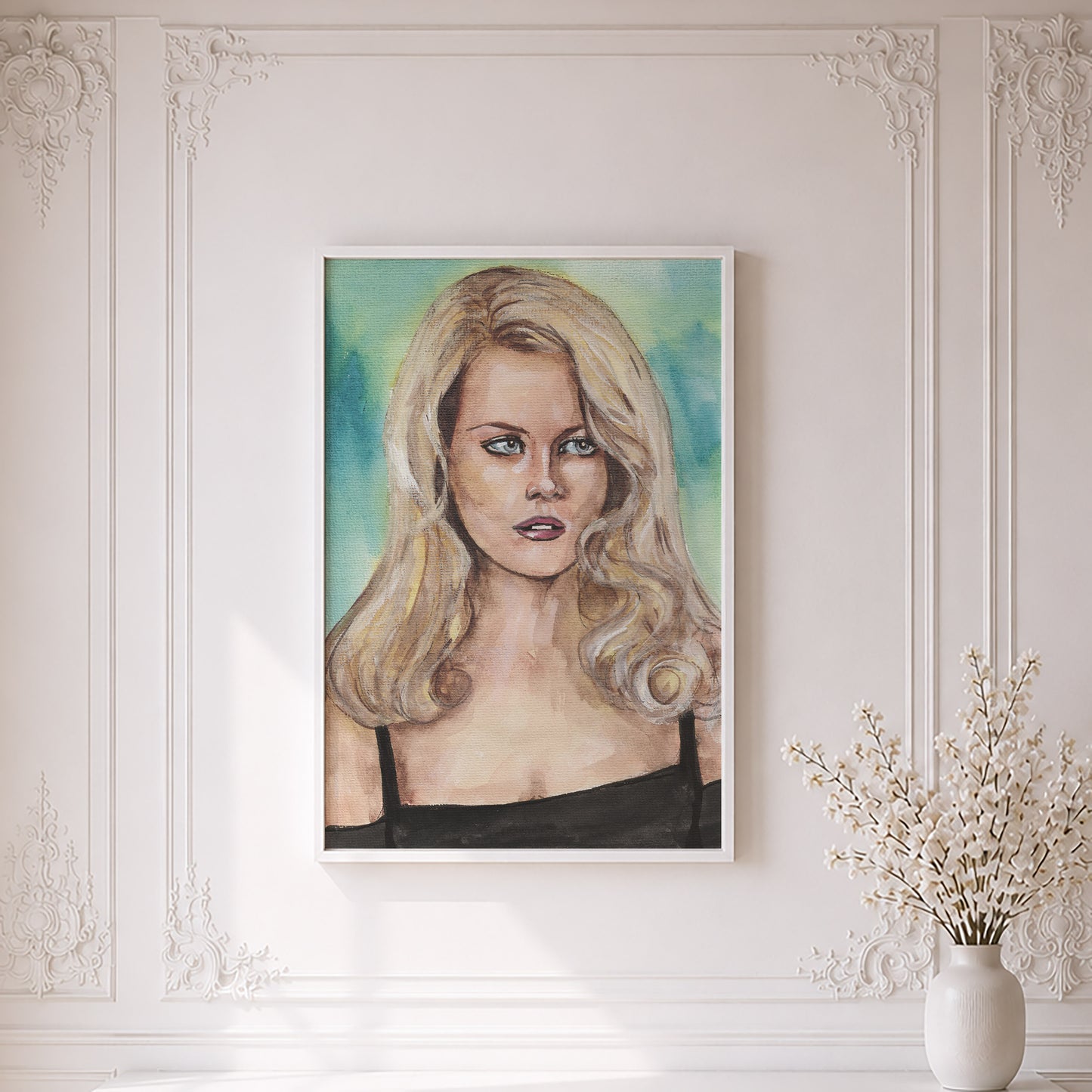 Nicole Kidman. Museum Framed Print