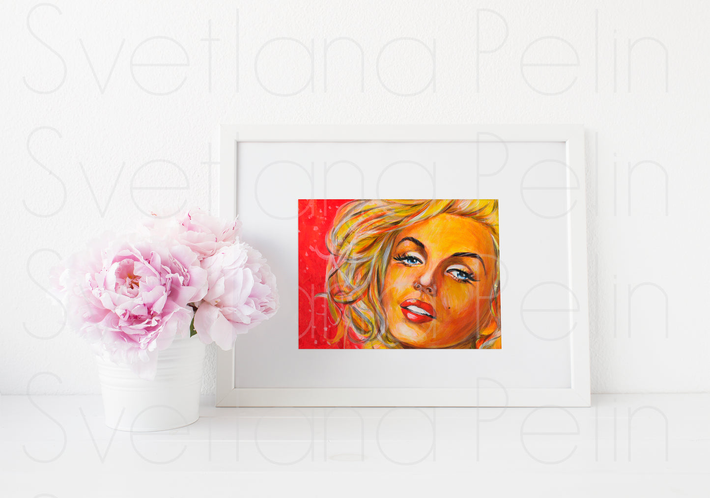 Marilyn Monroe, Milton Greene , ART PRINT Signed by Artist