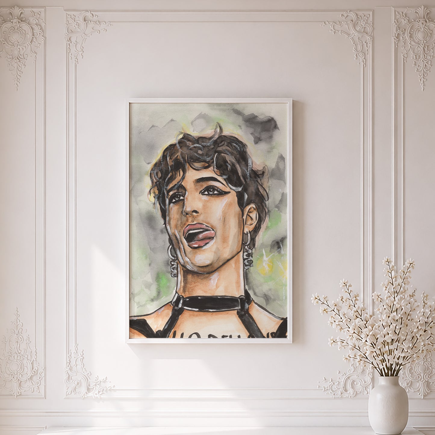 Damiano David | Framed Fine Art Print
