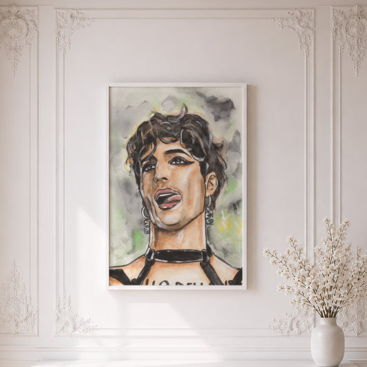 Damiano David | Framed Fine Art Print