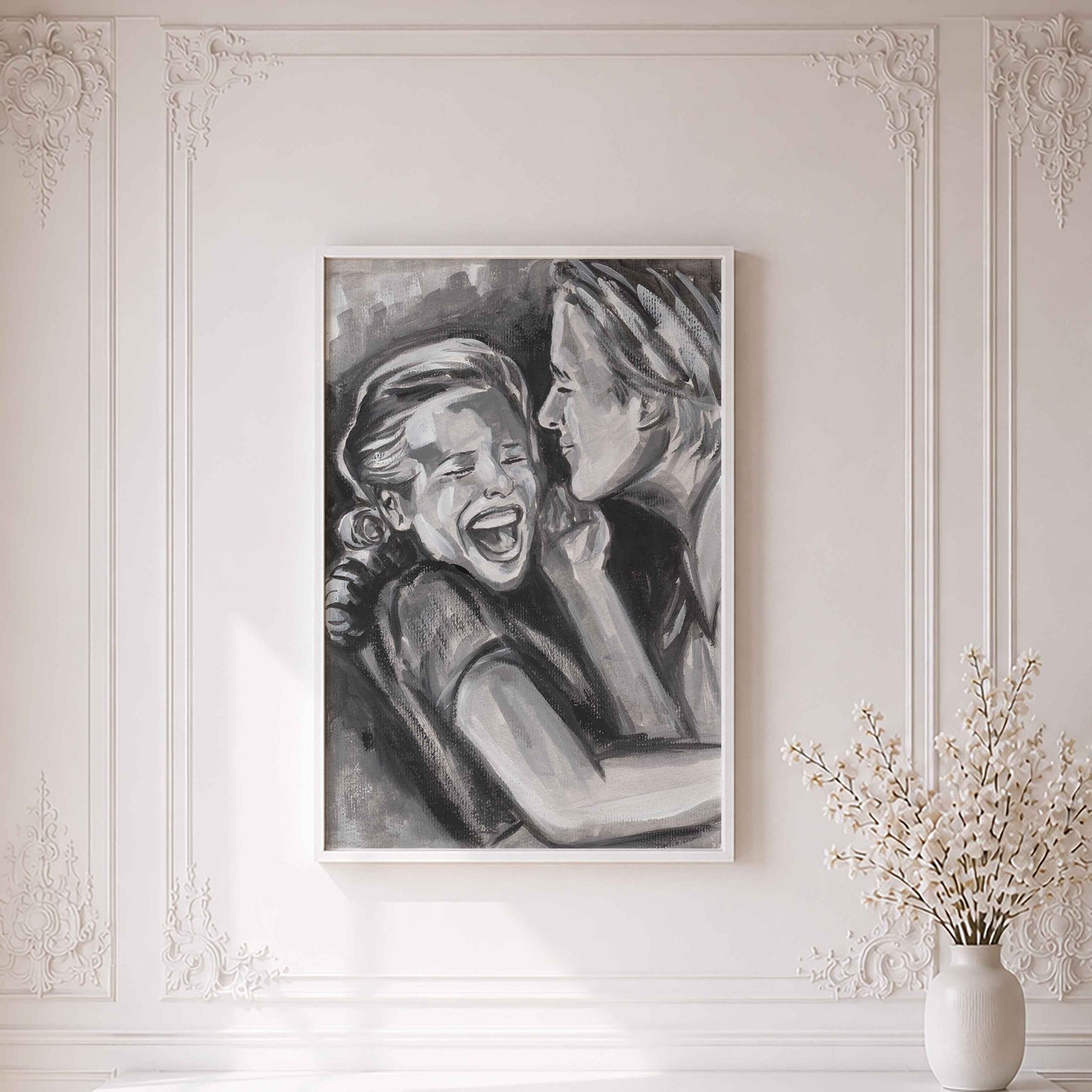 Ryan Gosling and Rachel McAdams in The Notebook | Framed Fine Art Print