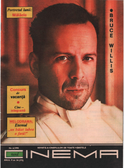 Bruce Willis, Romanian magazine, Cover, DIGITAL LISTING, Instant Downloady