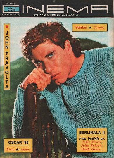 John Travolta, Romanian magazine, Cover, DIGITAL LISTING, Instant Downloady