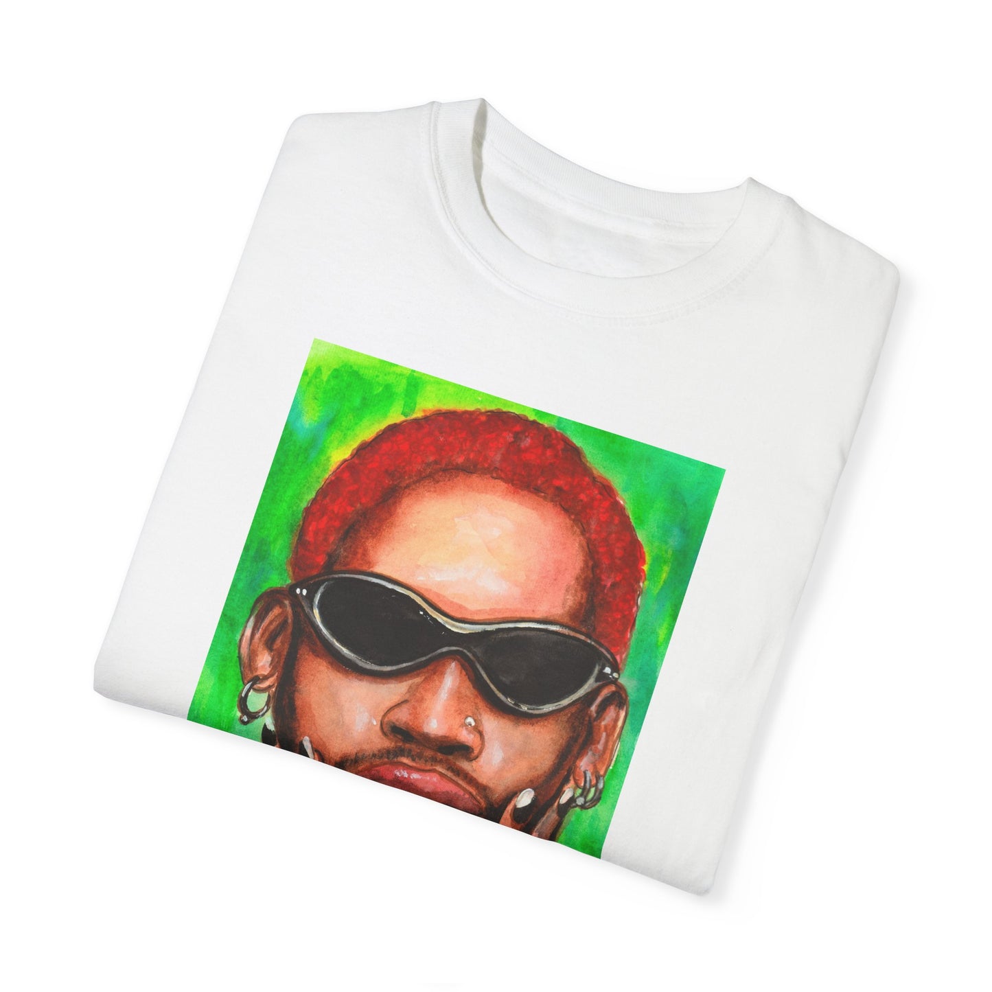 Dennis Rodman, Unisex Garment-Dyed T-shirt