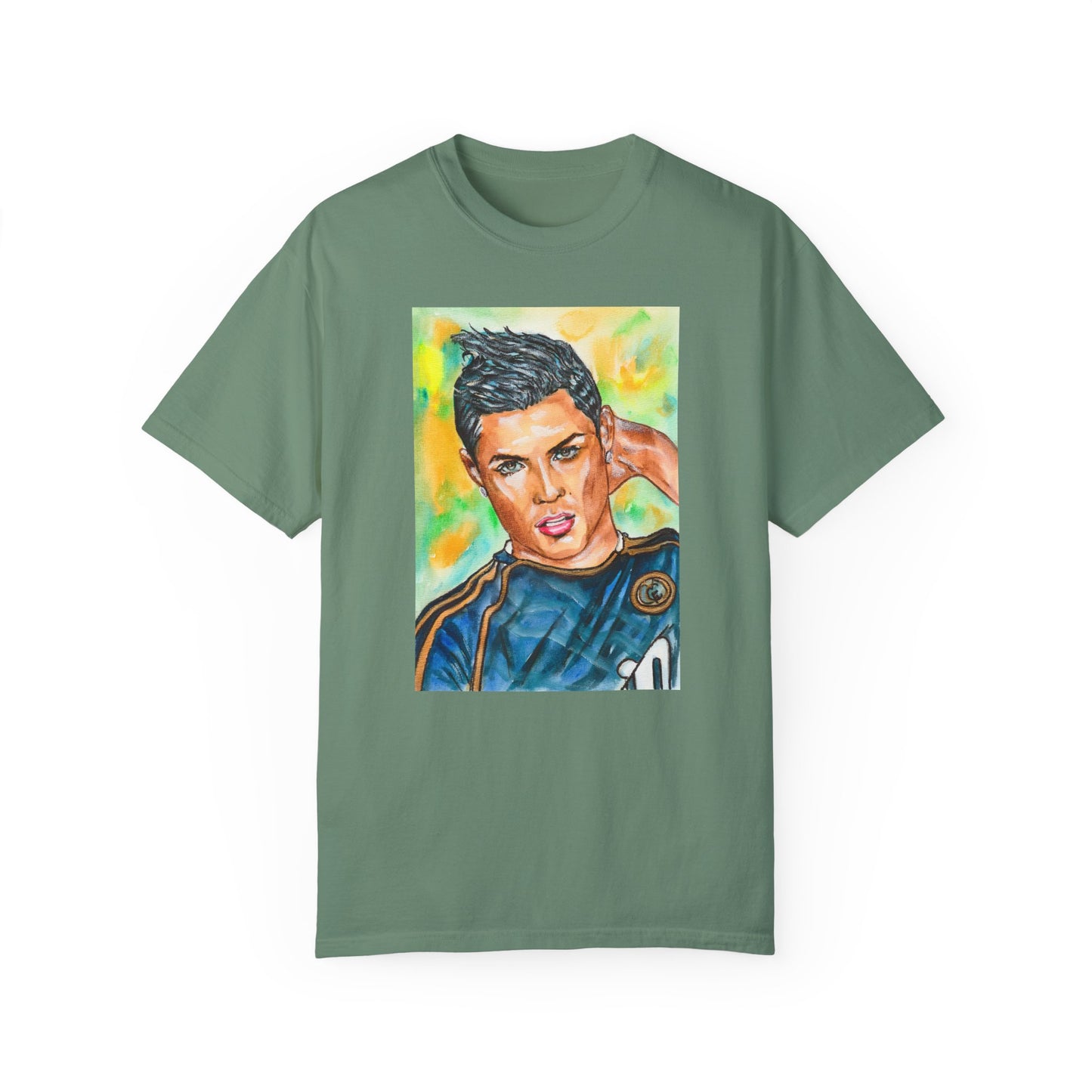 Cristiano Ronaldo, Unisex Garment-Dyed T-shirt