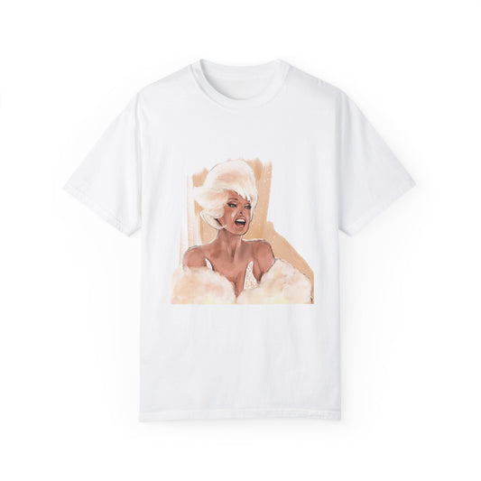 Linda Evangelista, Unisex Garment-Dyed T-shirt