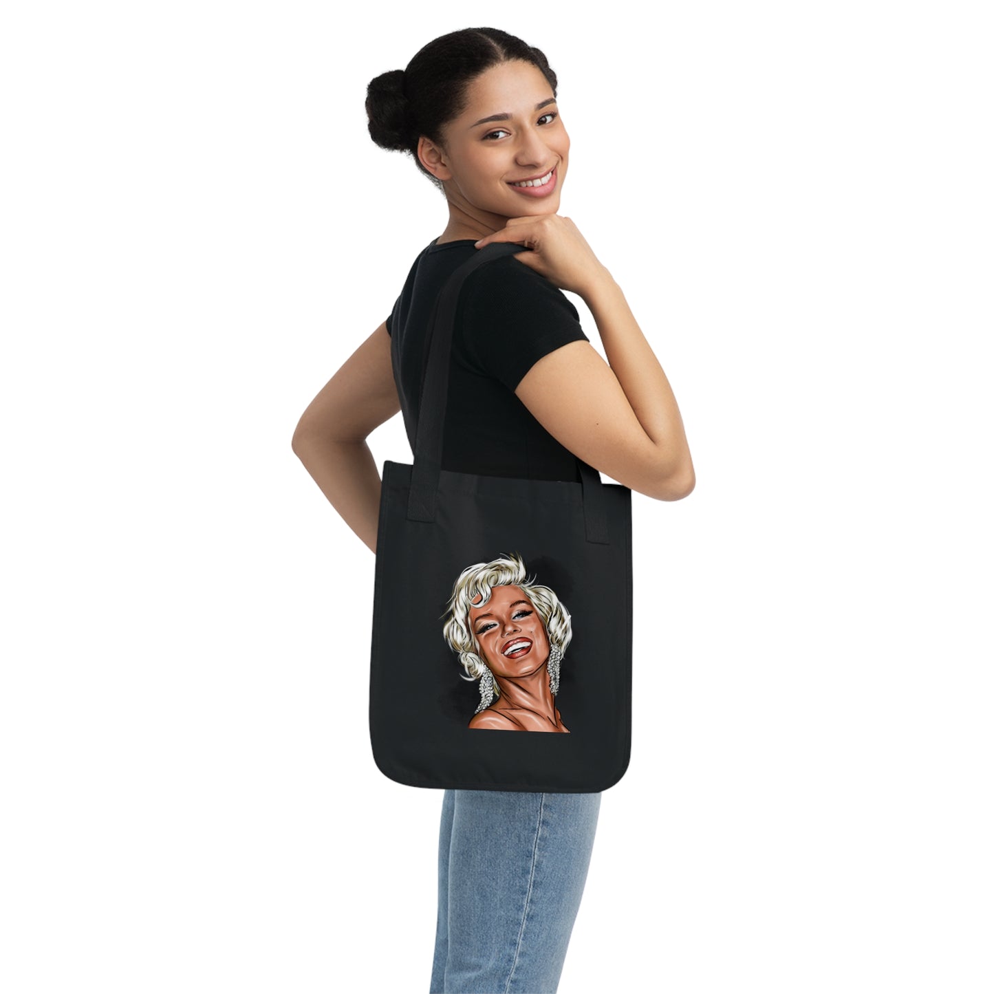 Marilyn Monroe, Organic Canvas Tote Bag