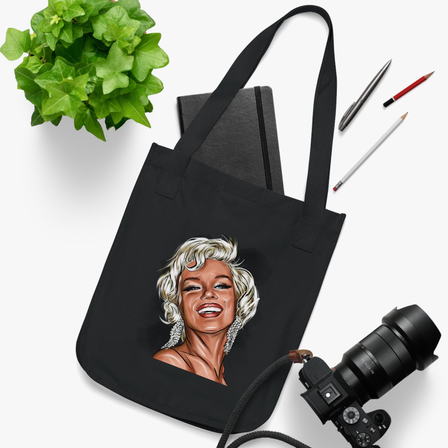 Marilyn Monroe, Organic Canvas Tote Bag