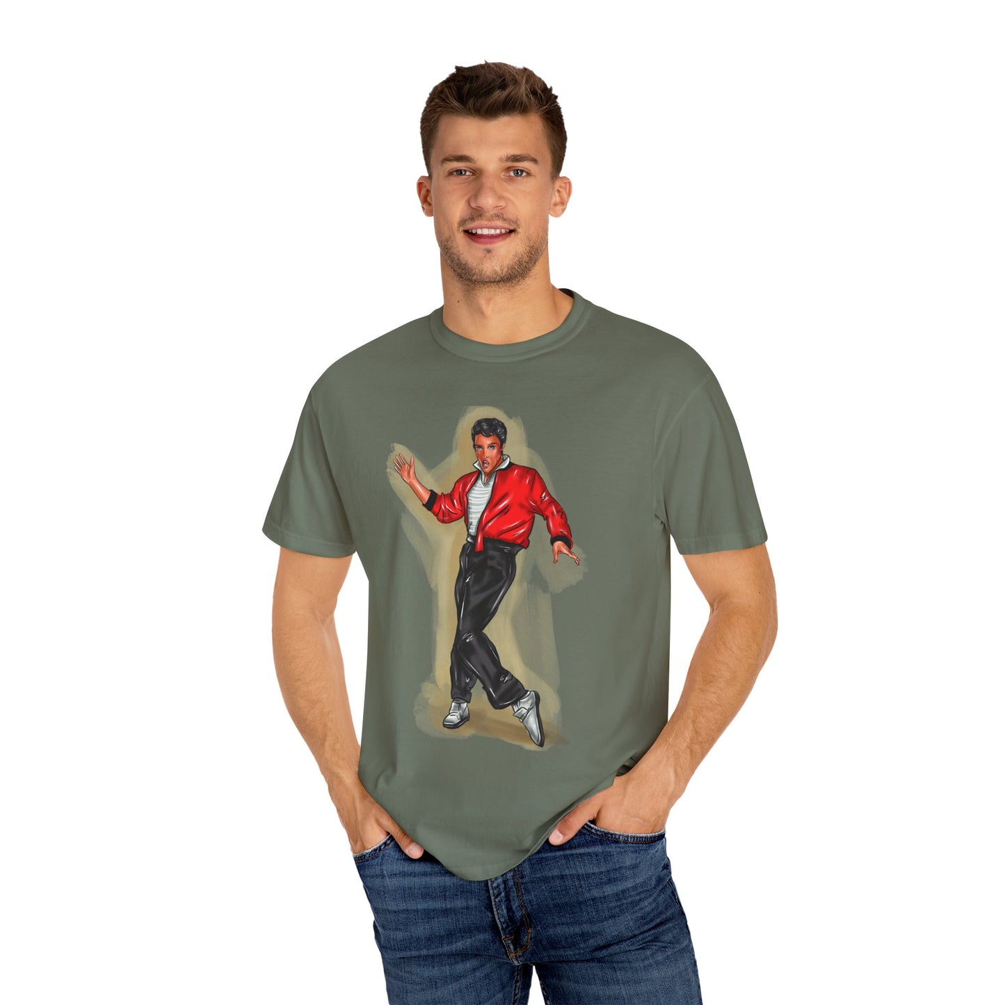 Elvis, Unisex Garment-Dyed T-shirt