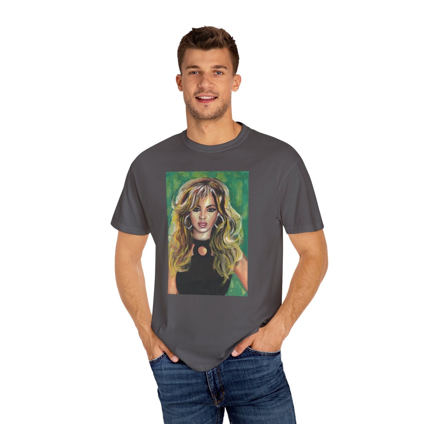 Fashion Girl, Unisex Garment-Dyed T-shirt