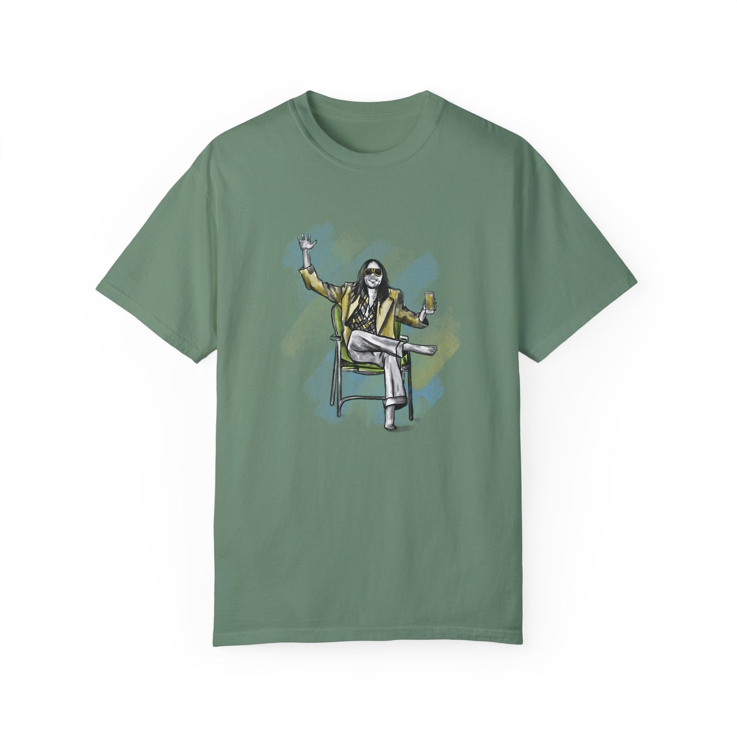 Neil Young, Unisex Garment-Dyed T-shirt