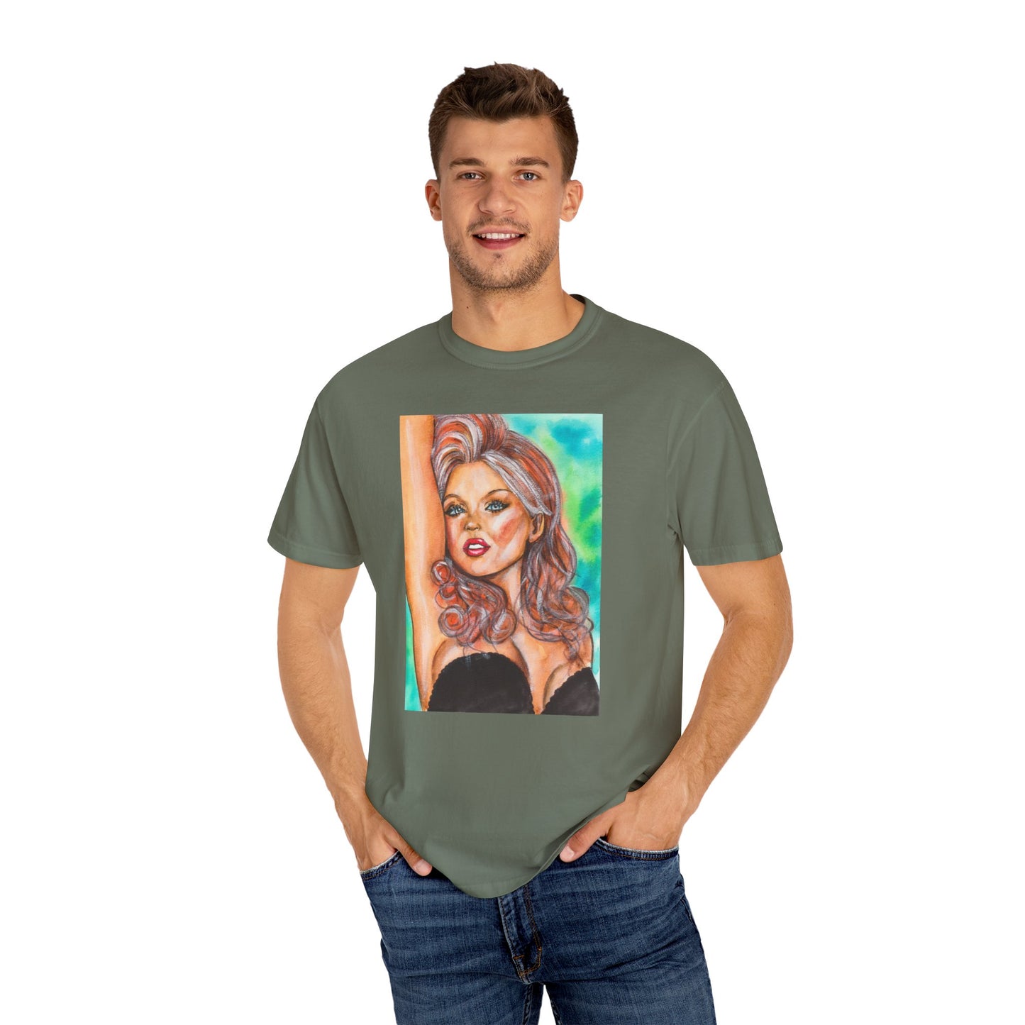 Geri, Unisex Garment-Dyed T-shirt