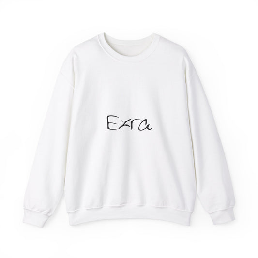 Ezra, Man, Boy, Name, Unisex Heavy Blend™ Crewneck Sweatshirt