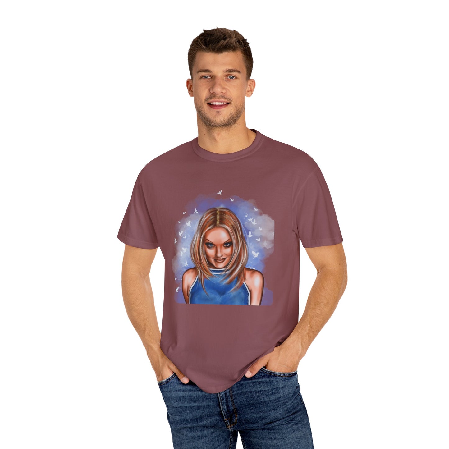 Geri, Unisex Garment-Dyed T-shirt