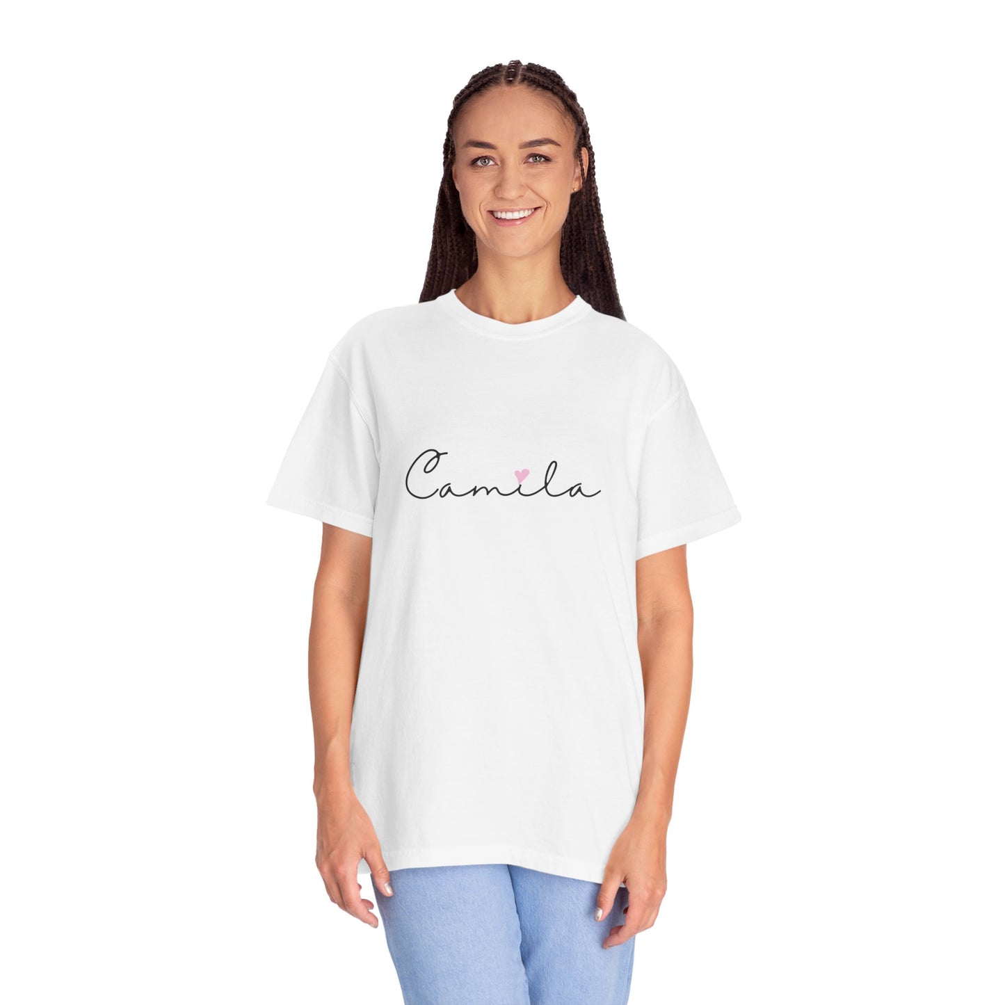 Camila, Girl, Woman, Name, Unisex Garment-Dyed T-shirt