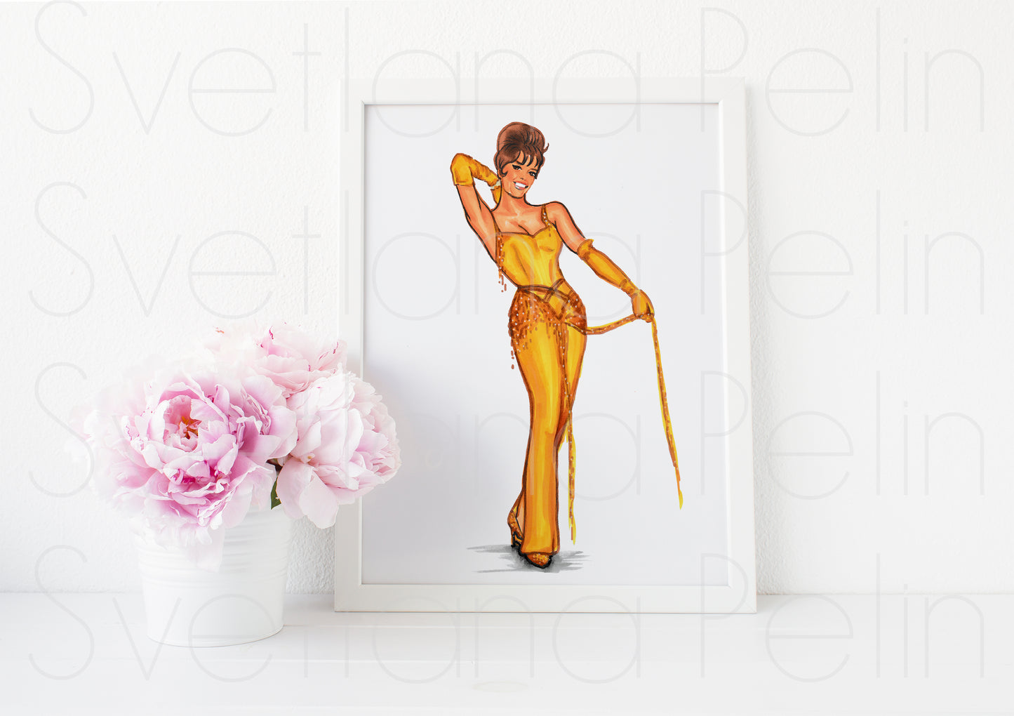 Natalie Wood, ART PRINT Signed by Artist