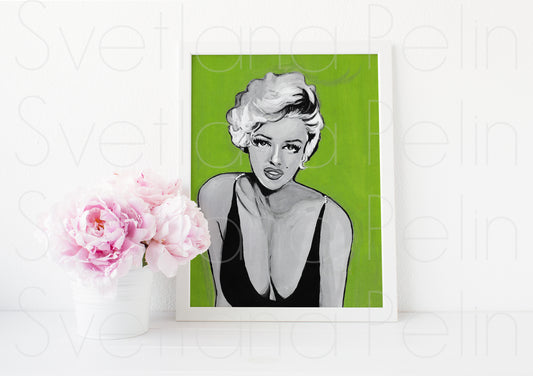 Marilyn Monroe, Ed Feingersh, ART PRINT Signed by Artist