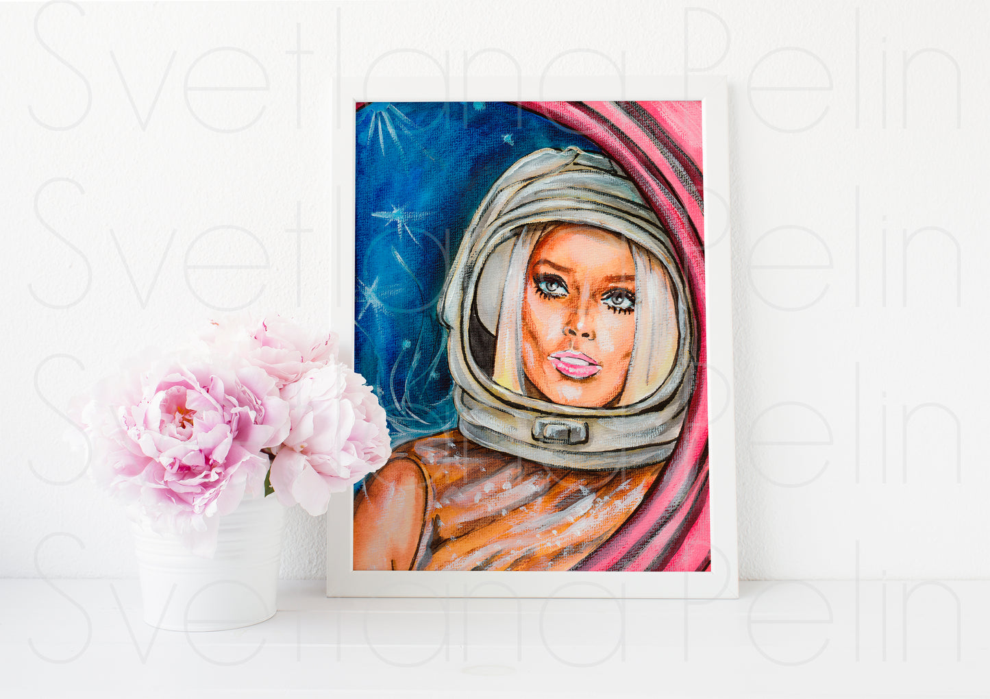 Margot Robbie, ART PRINT Signed by Artist