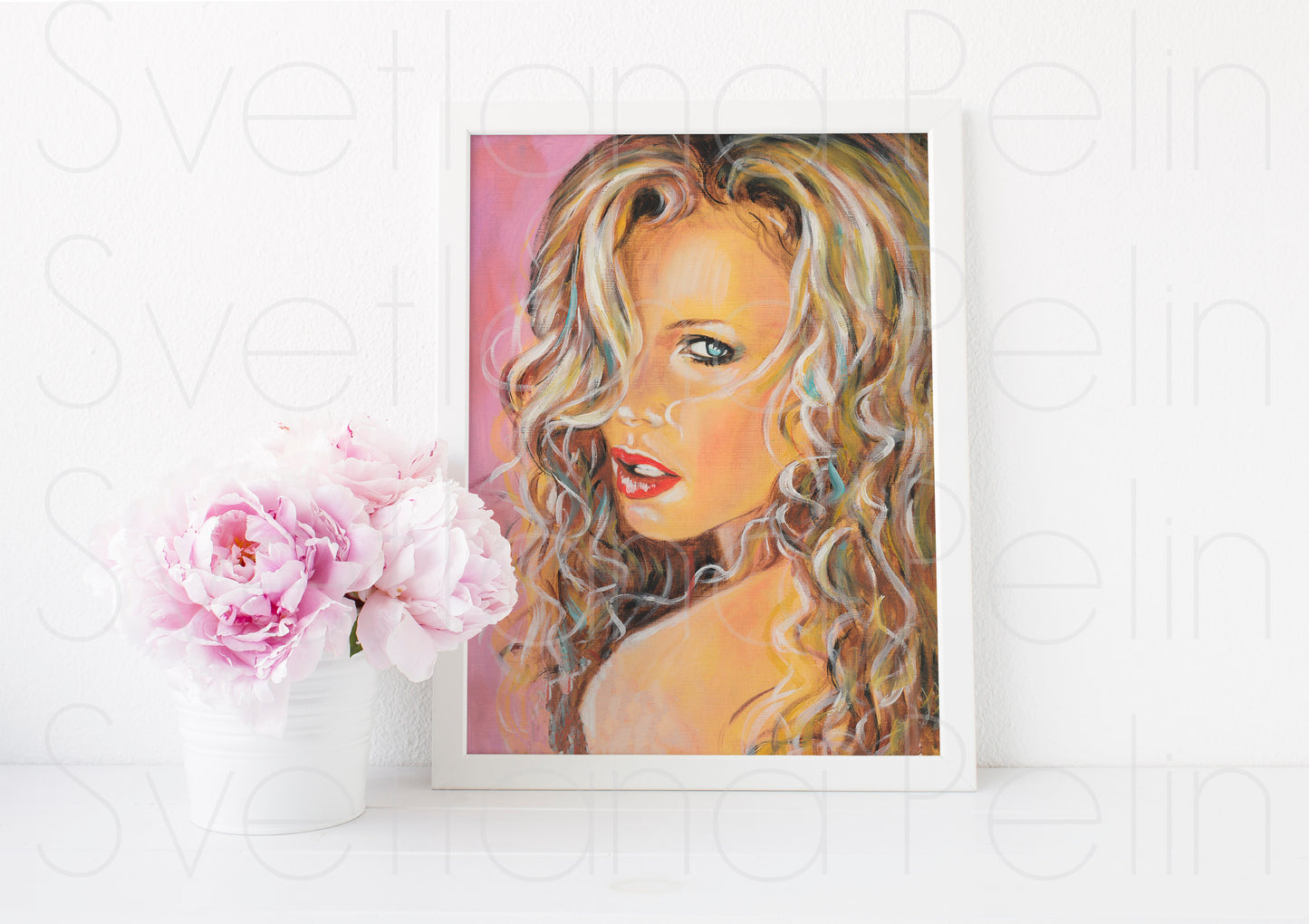 Kim Basinger, ART PRINT Signed by Artist