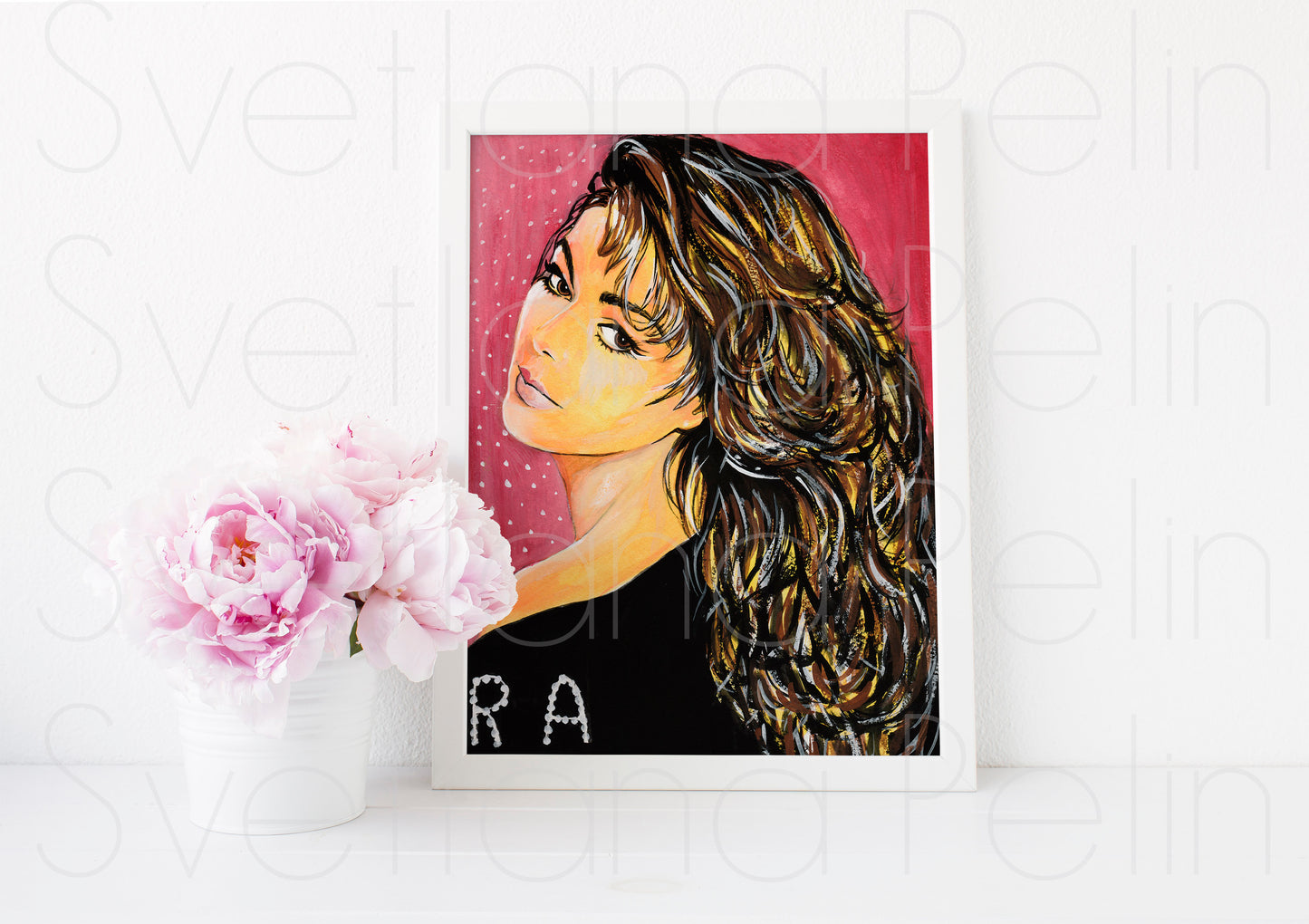 Sandra, ART PRINT Signed by Artist