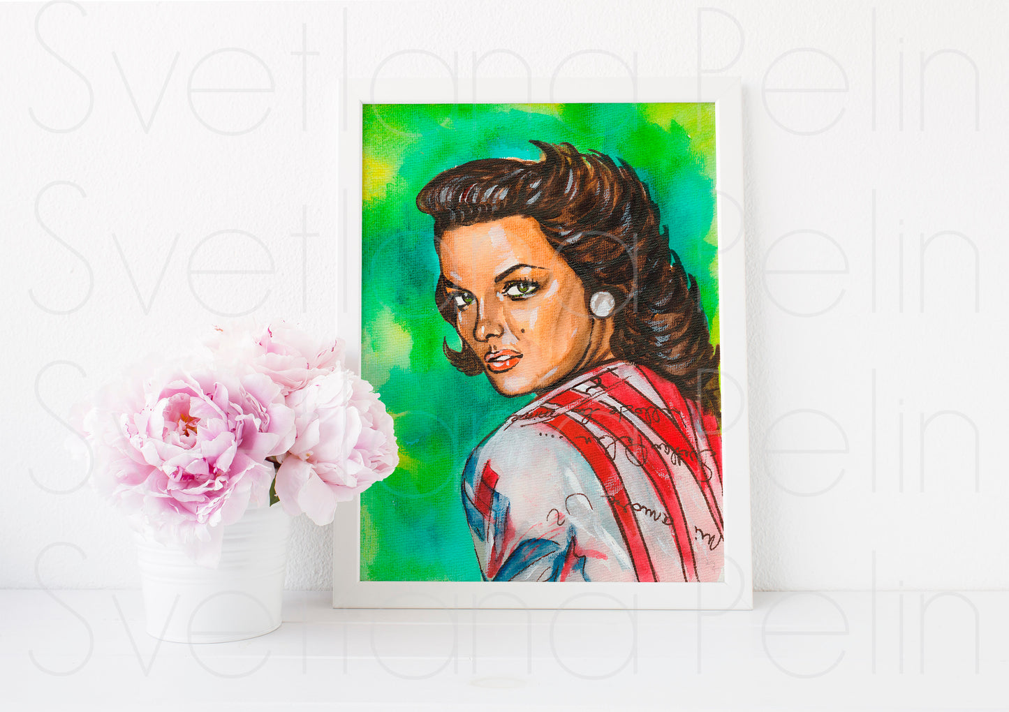 Jane Russell, ART PRINT Signed by Artist