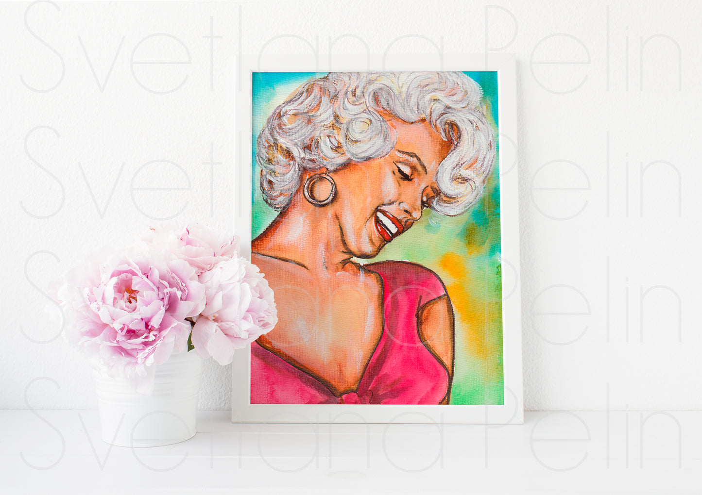 Marilyn Monroe, Niagara, ART PRINT Signed by Artist