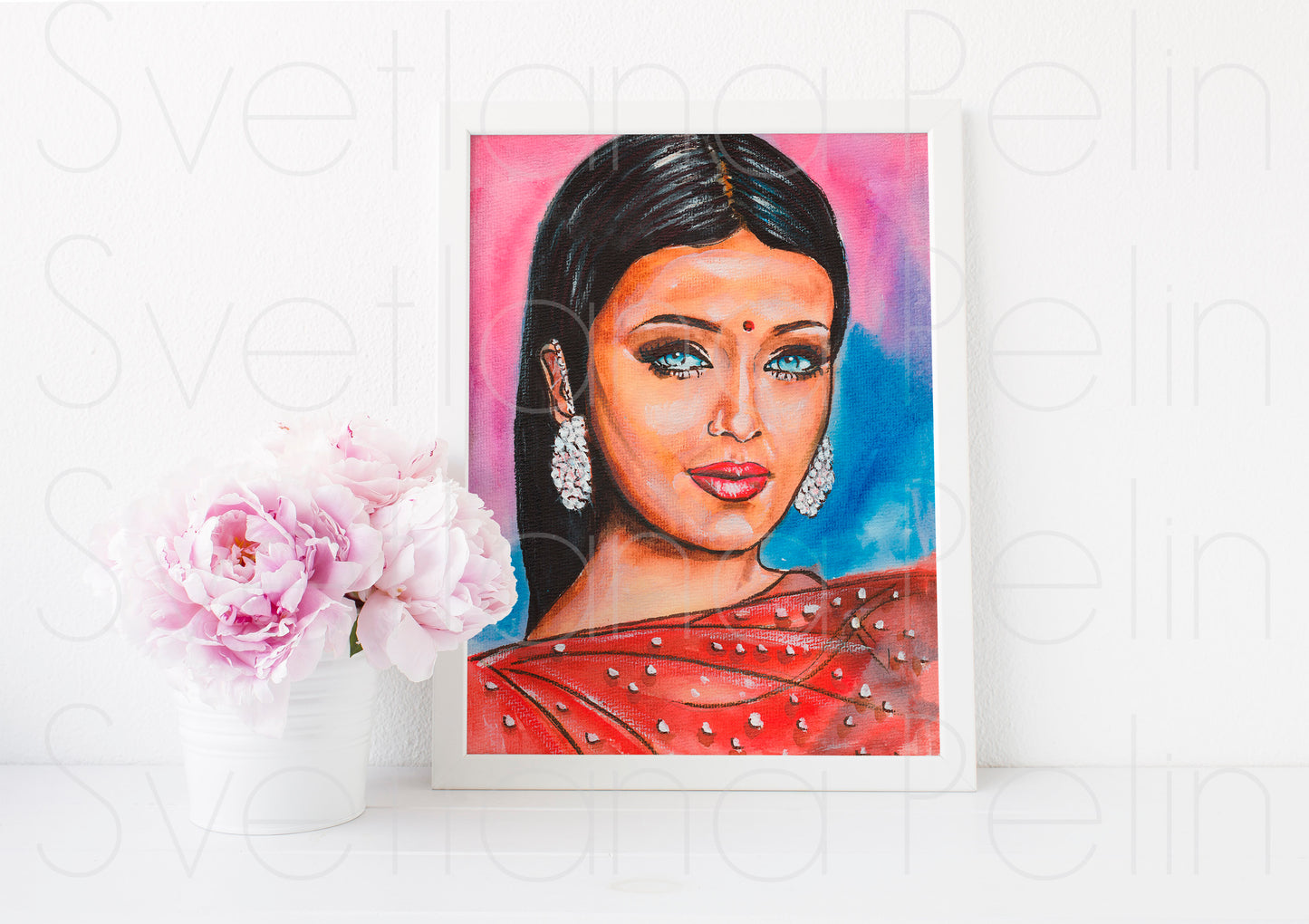 Aishwarya Rai, ART PRINT Signed by Artist