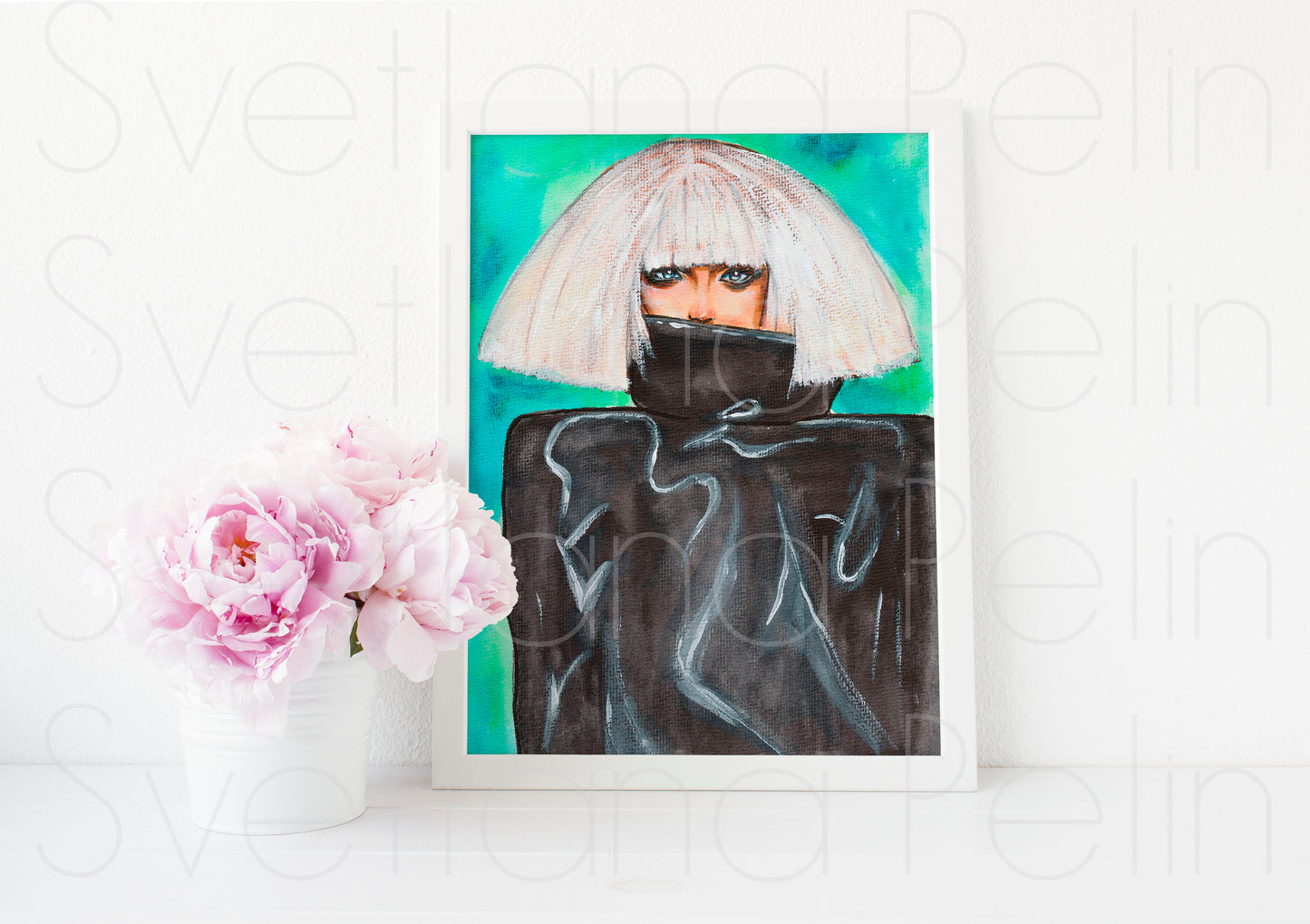 Gaga, ART PRINT Signed by Artist