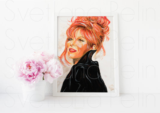 Mylene, ART PRINT Signed by Artist