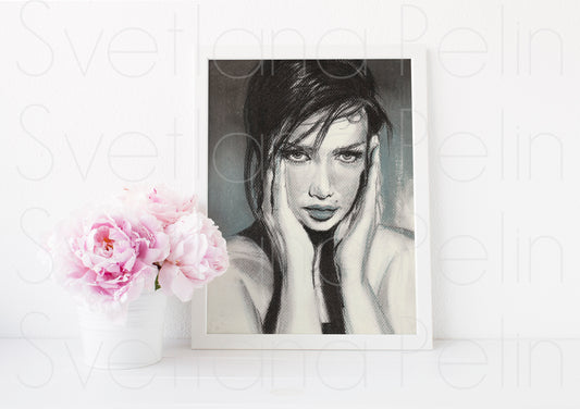 Natalia Oreiro, ART PRINT Signed by Artist