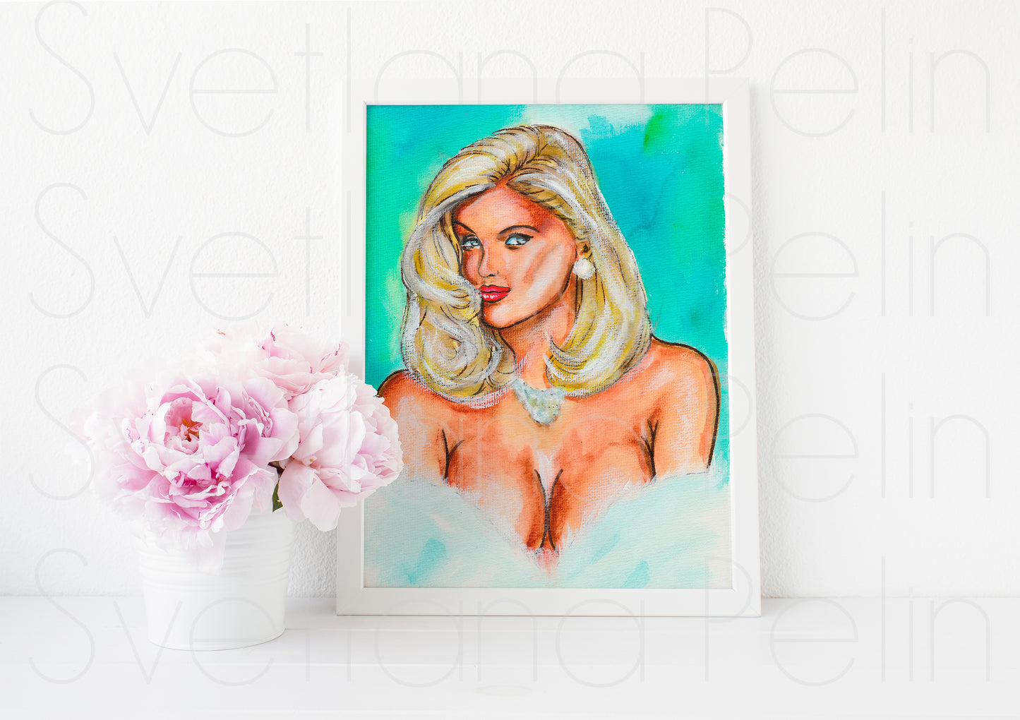 Anna Nicole, ART PRINT Signed by Artist