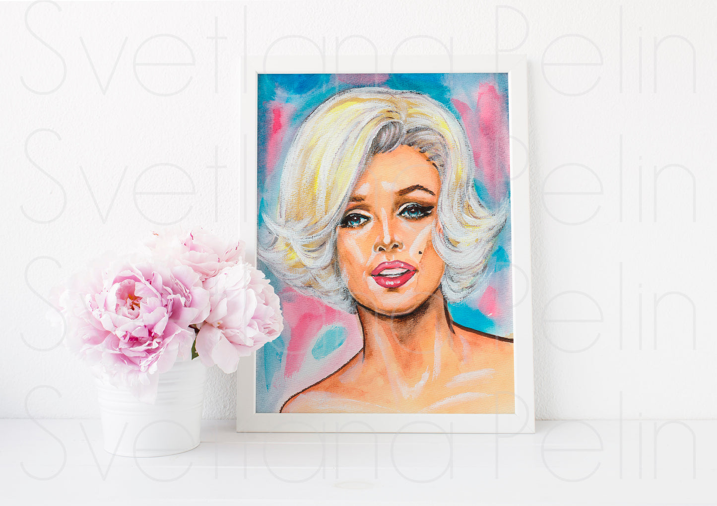 Marilyn Monroe, Bert Stern, ART PRINT Signed by Artist