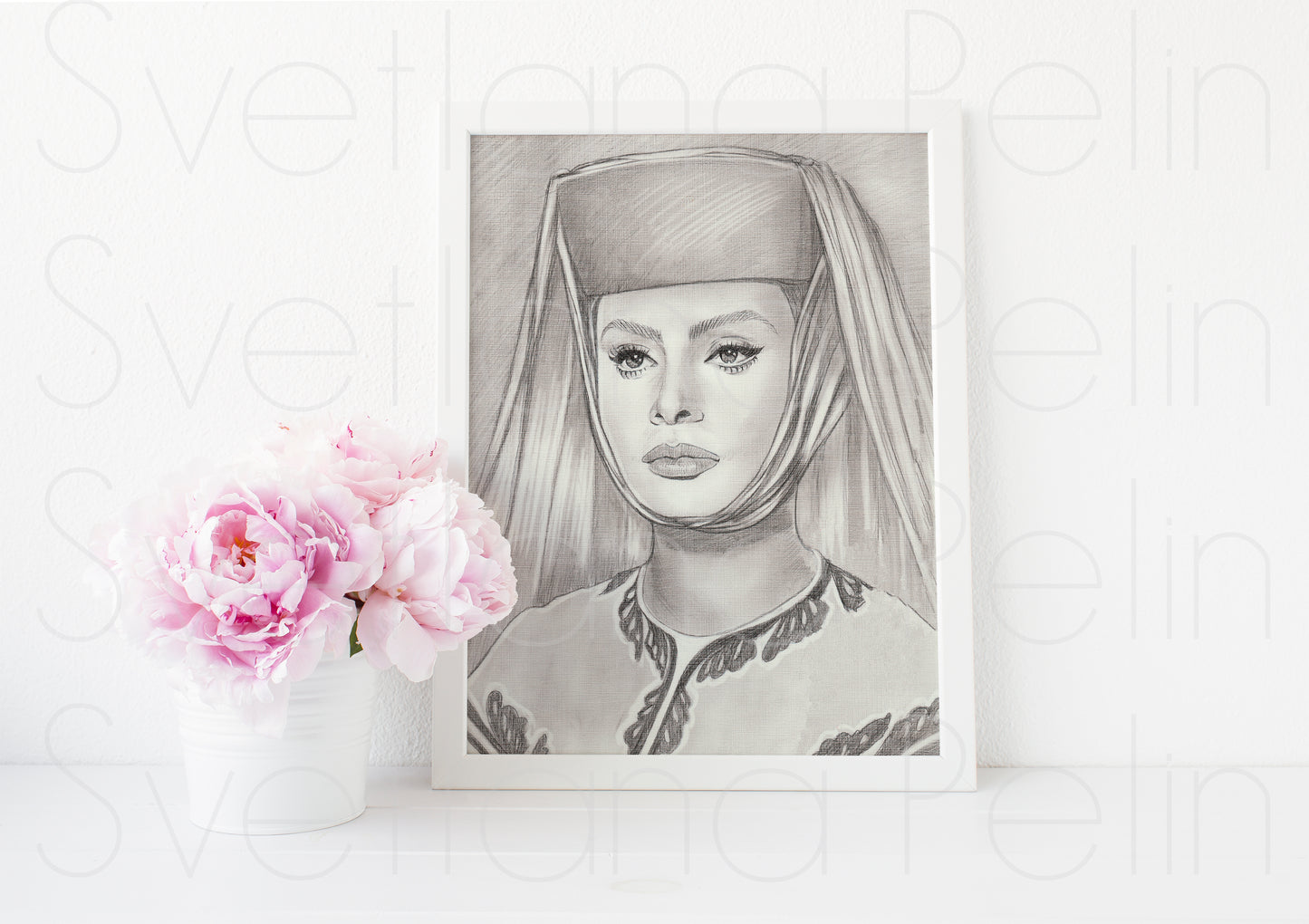 Sophia Loren, ART PRINT Signed by Artist