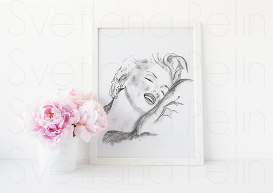 Marilyn Monroe, Richard Avedon, ART PRINT Signed by Artist