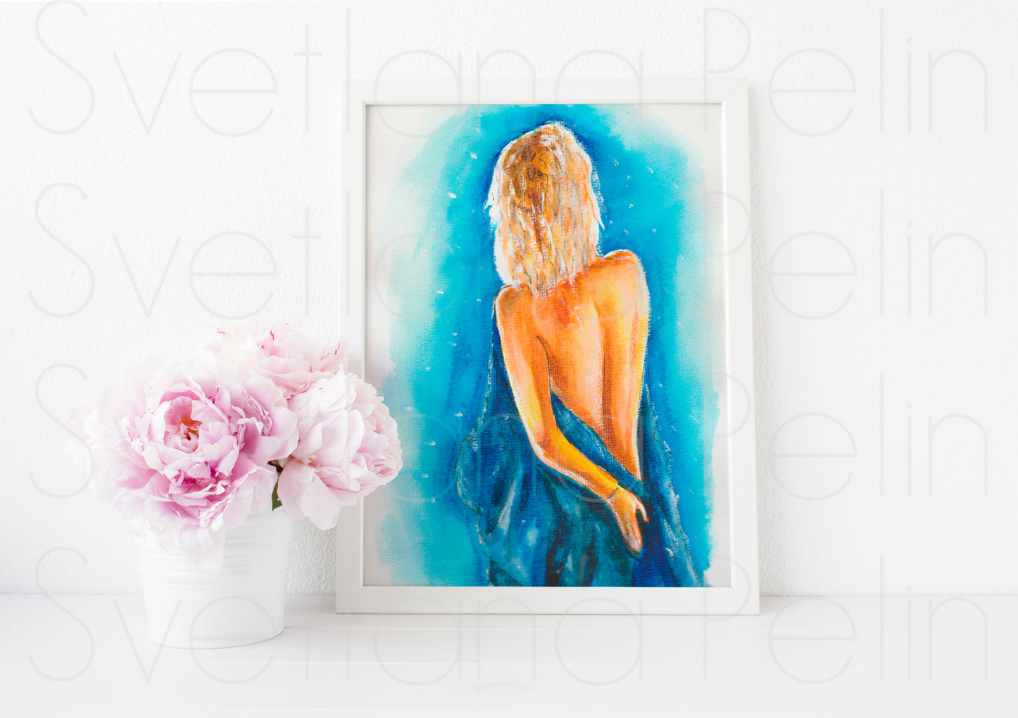 Marilyn Monroe, Something's Got to Give, ART PRINT Signed by Artist