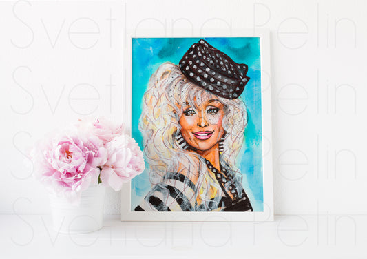 Dolly, ART PRINT Signed by Artist