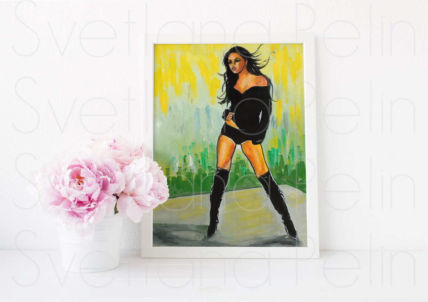Mila Kunis, ART PRINT Signed by Artist